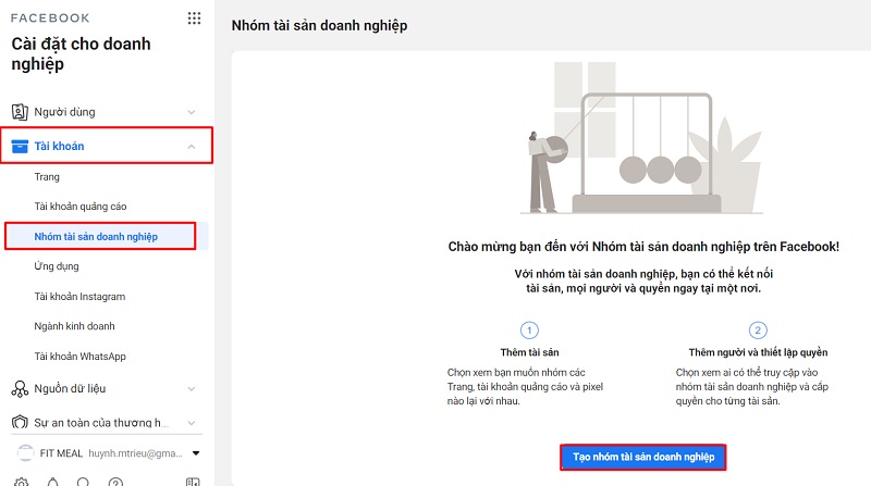 Cách tạo trang doanh nghiệp trên facebook và instagram
