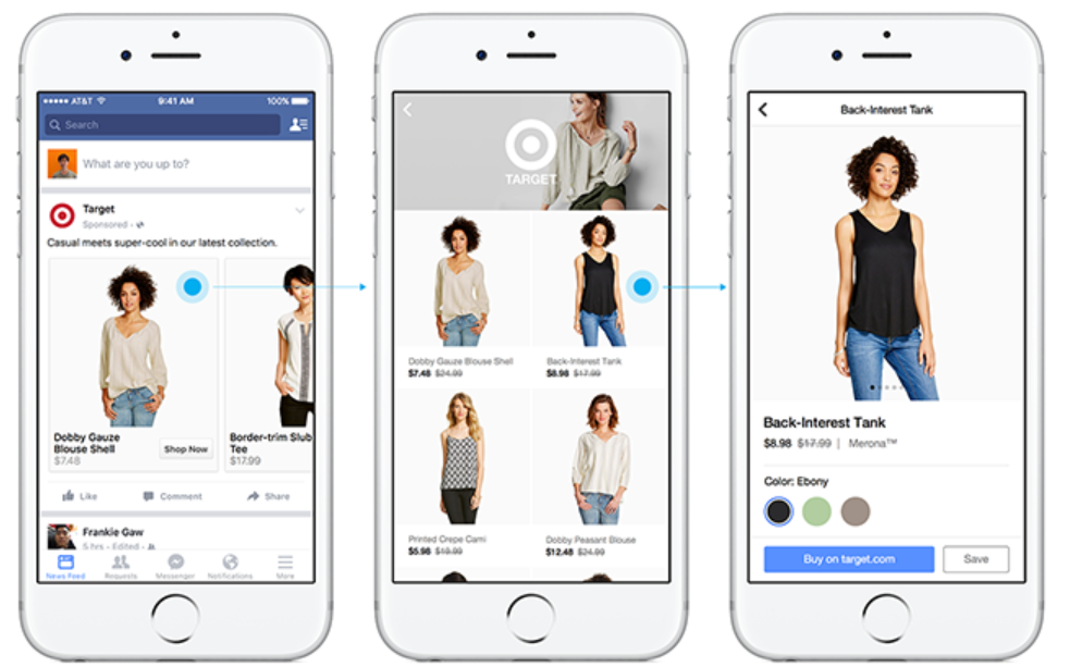 How to create a collection ad on facebook