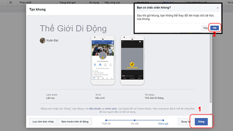 Tầm quan trọng của việc thêm khung trên Facebook