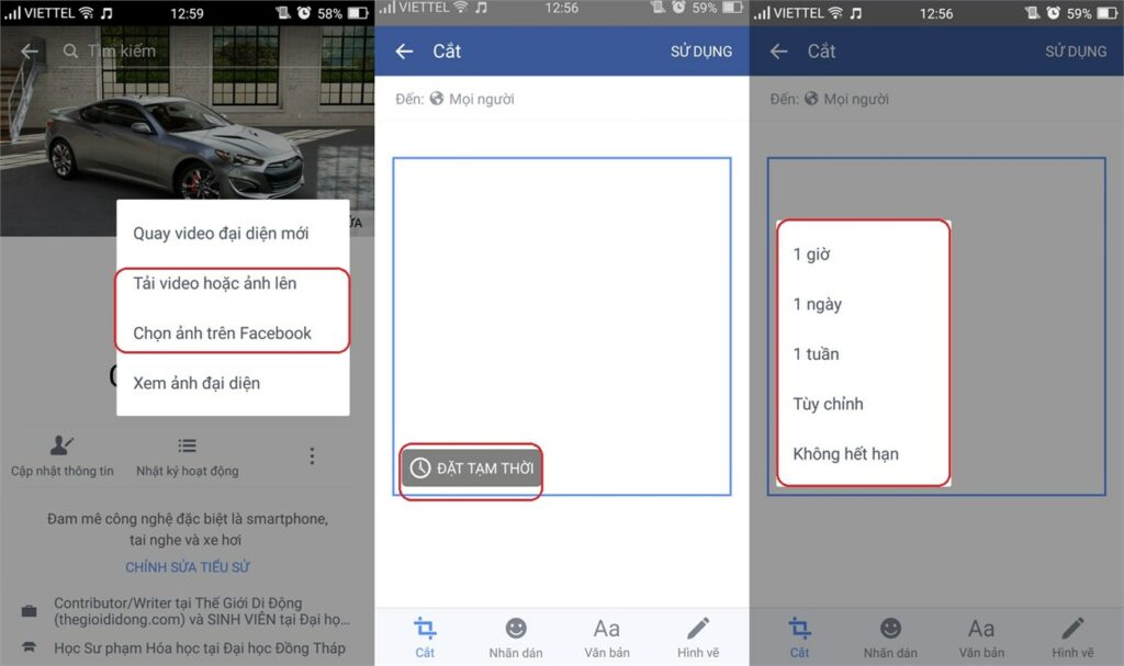 cách thêm ảnh đầy đủ vào hồ sơ Facebook