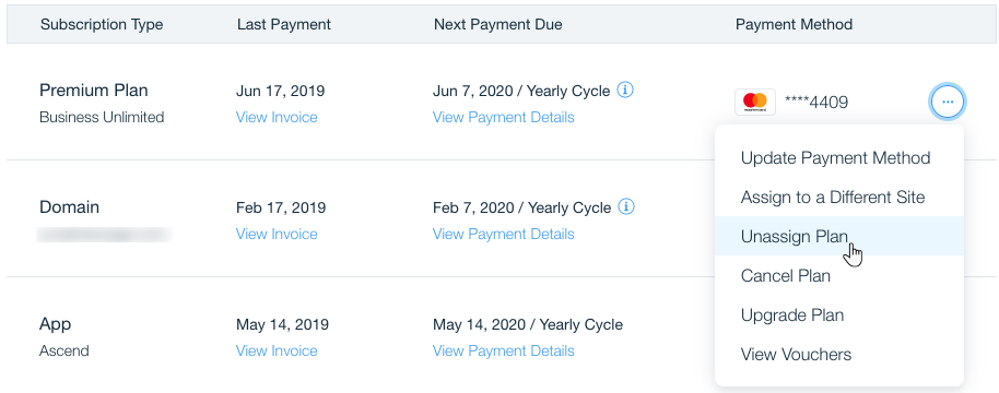 What is a Wix Premium account?