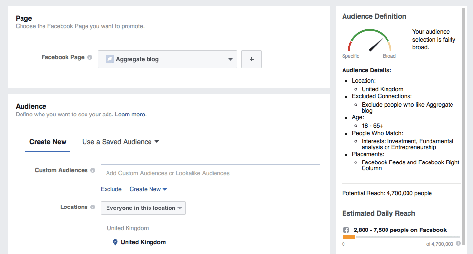 Benefits of creating a Facebook page like campaign