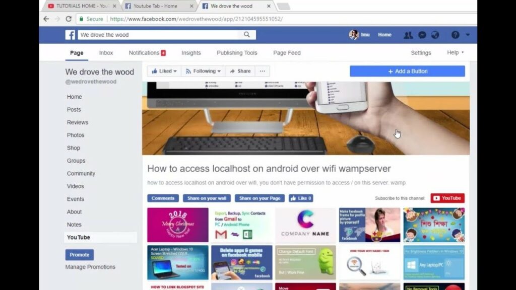 How to add YouTube tab on Facebook page