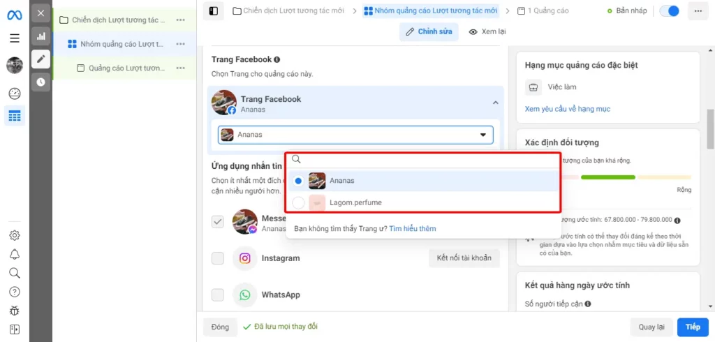 Lợi ích khi tạo chiến dịch thích trang Facebook