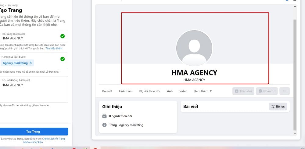 Cách tạo trang quảng cáo facebook