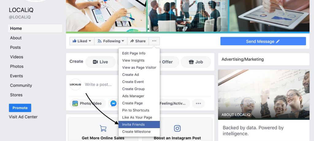 How to create Facebook promotion page