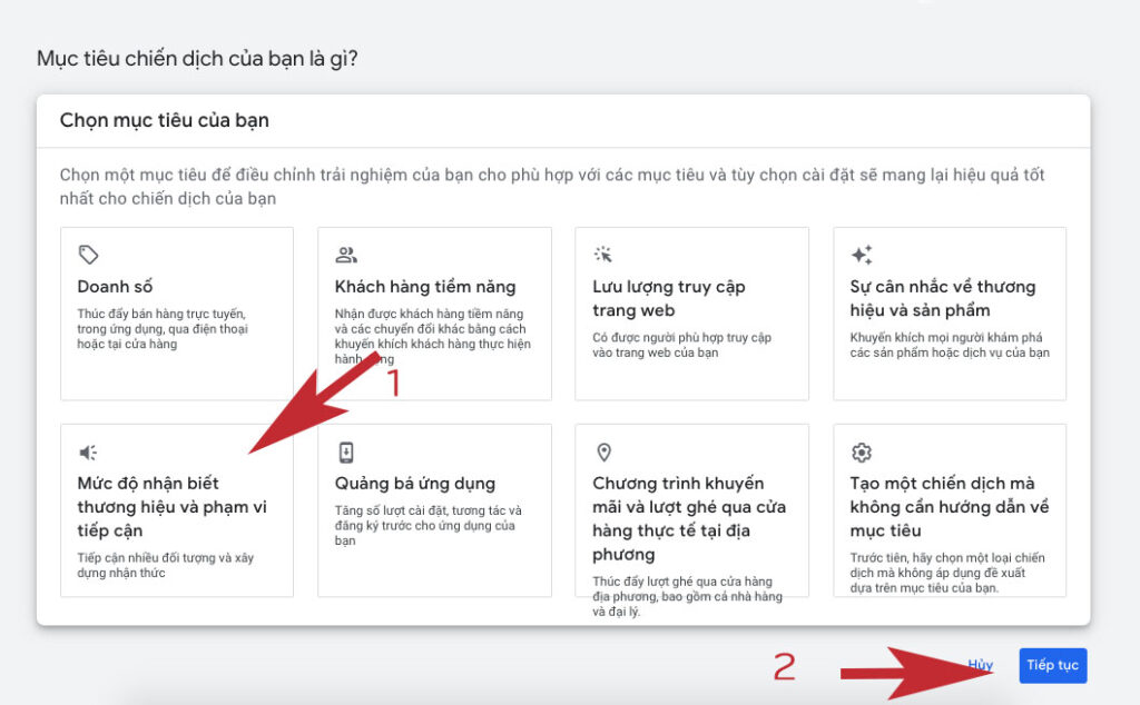 Cách đặt quảng cáo trên các trang web của google
