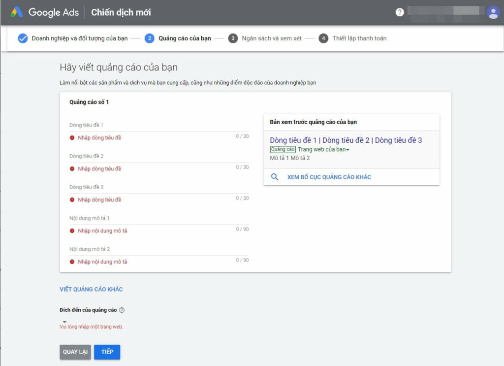 Cách quảng cáo dịch vụ của bạn thông qua Google