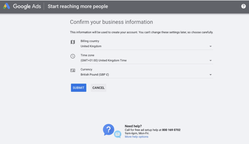 How to make a google ads account