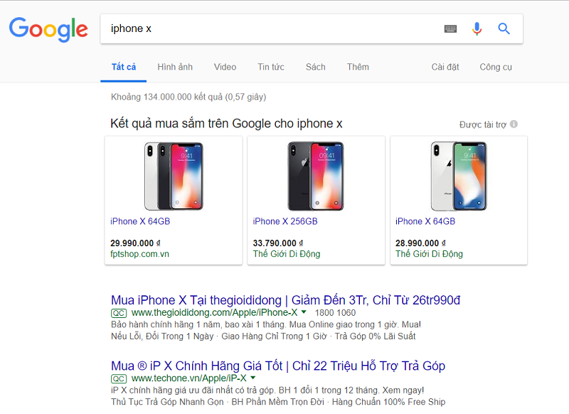 Làm thế nào để quảng cáo sản phẩm của tôi trên google?