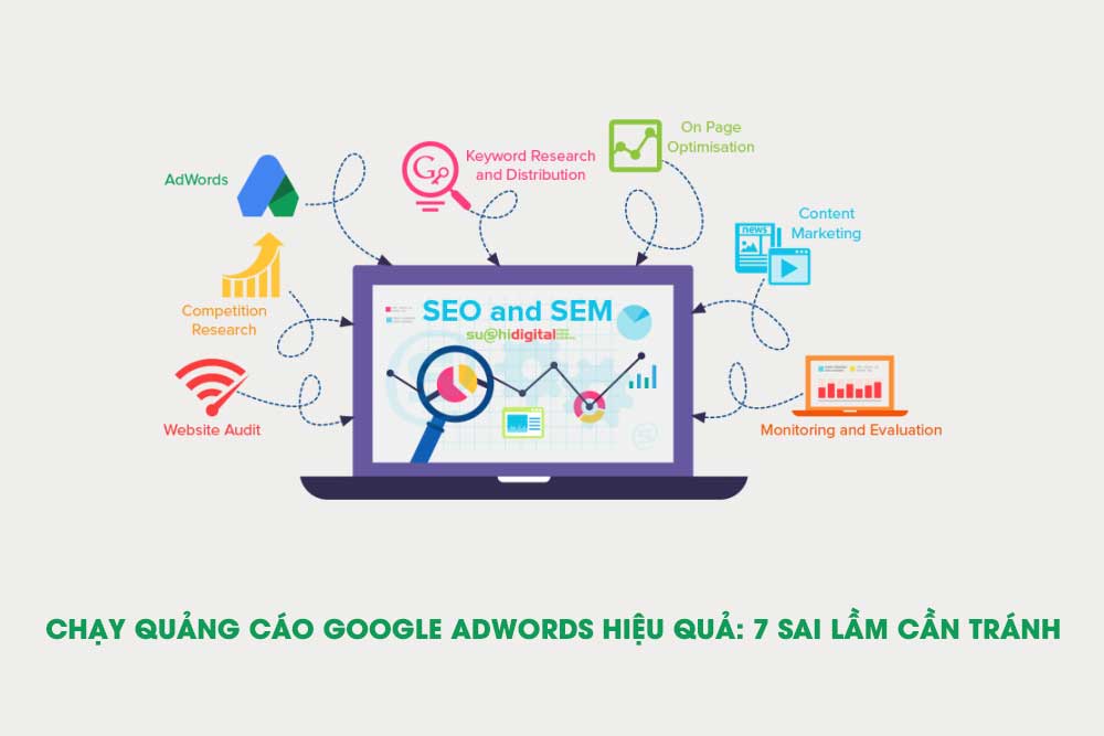 Những sai lầm phổ biến khi tối ưu quảng cáo Google