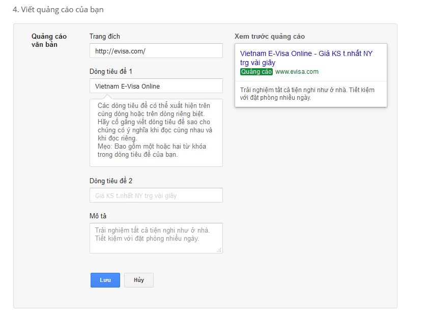 Cách đăng bài quảng cáo trên Google