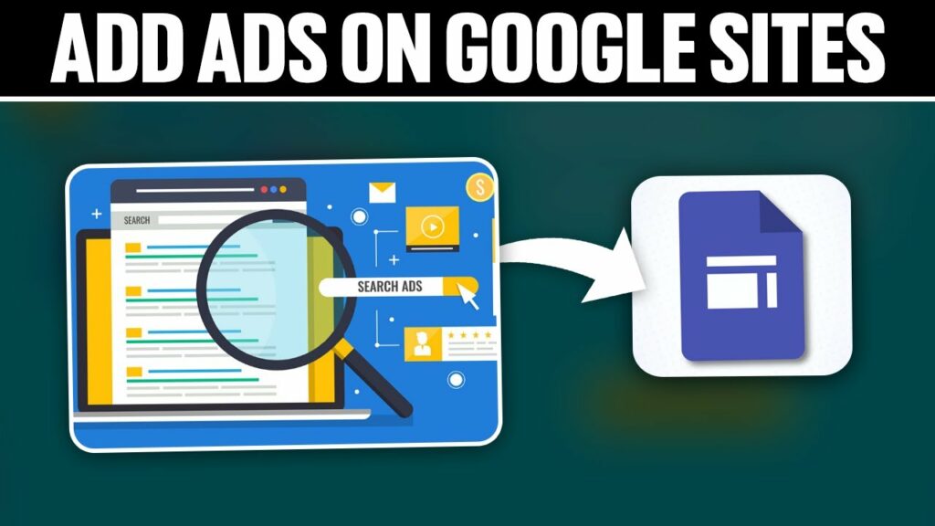 How to put a add on google