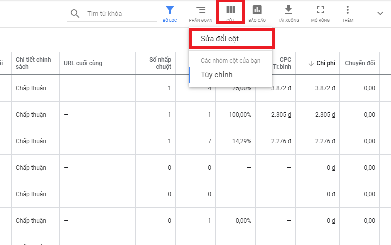 Cách Google tính điểm thứ hạng của quảng cáo