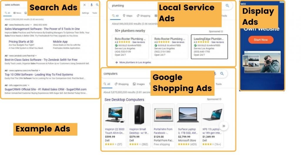 How to make Google Ads for other companies
