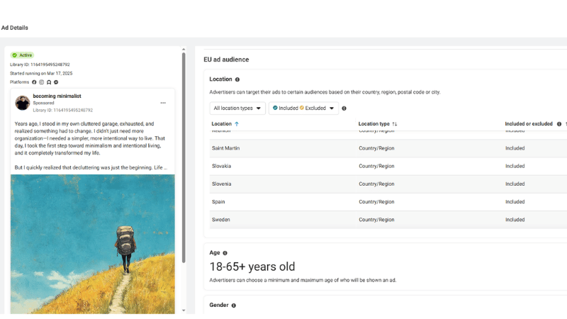 Detailed comparison of the top 4 Facebook Ads Spy Tools