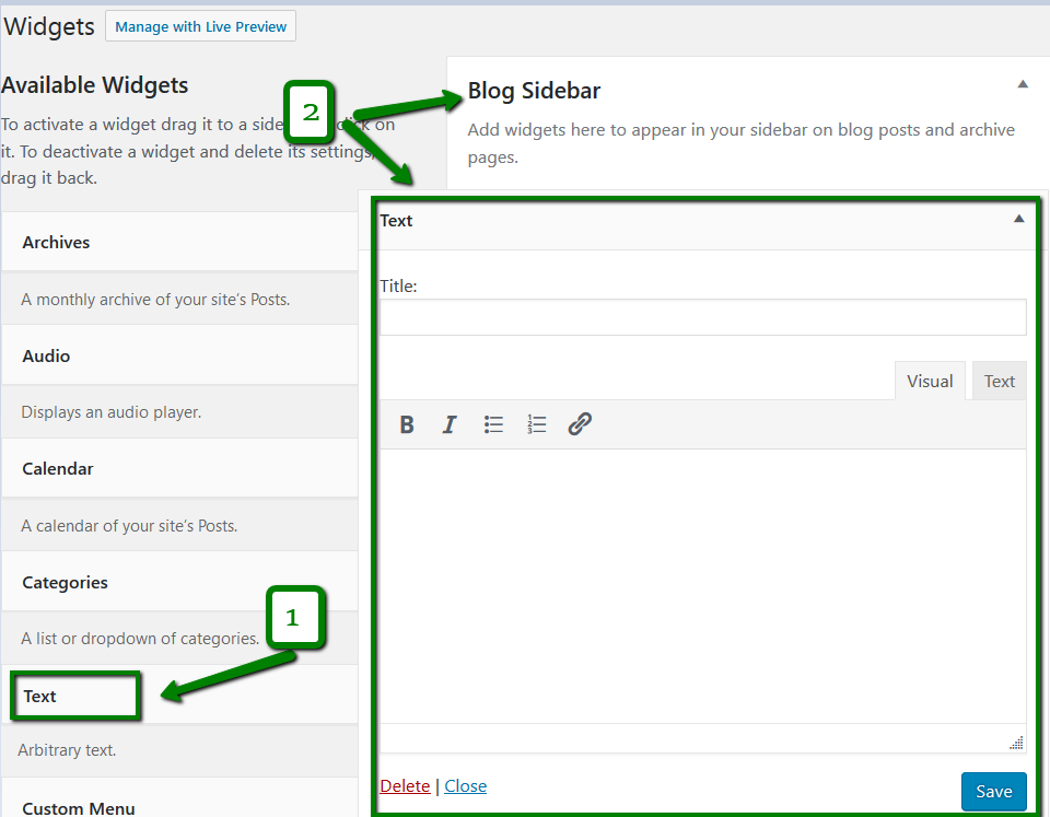 How to put google ads on wordpress