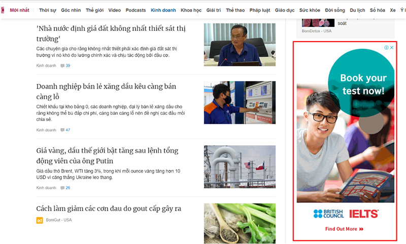 Vị trí GDN – Góc nhìn chiến lược của nhà quản lý quảng cáo