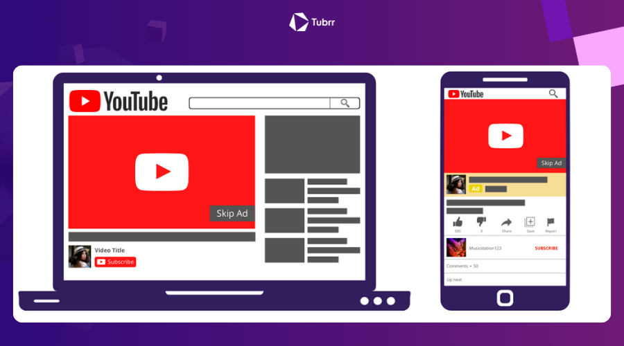 Phân loại định dạng TrueView trong hệ sinh thái YouTube