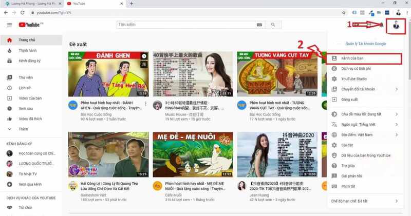 Cách đặt quảng cáo phủ trên Youtube