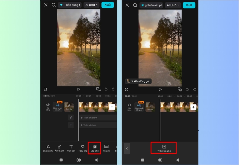 Cách sử dụng lớp phủ youtube để bổ trợ nội dung chính