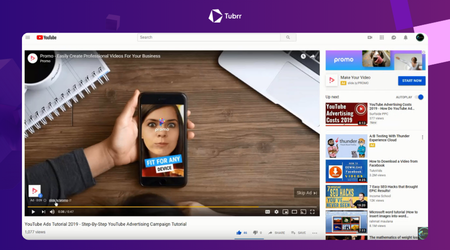 Quảng cáo cản trước TrueView trong chiến lược thu hút chủ động
