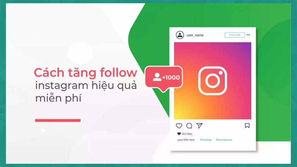 Chọn lọc trang web tốt nhất để tăng lượt theo dõi Instagram