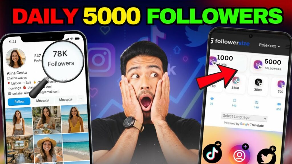 How to Achieve a 5k Followers Increase Organically