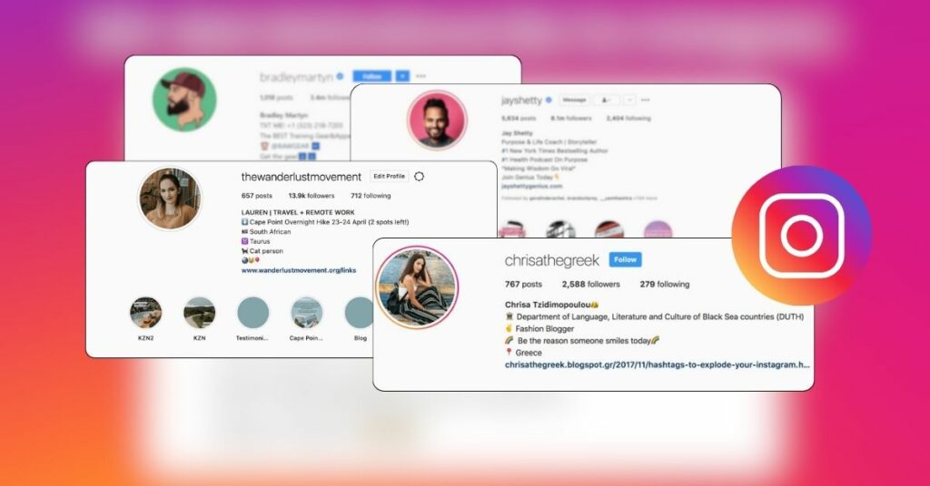 Tối ưu hồ sơ để tạo ấn tượng tăng lượng người theo dõi trên Instagram