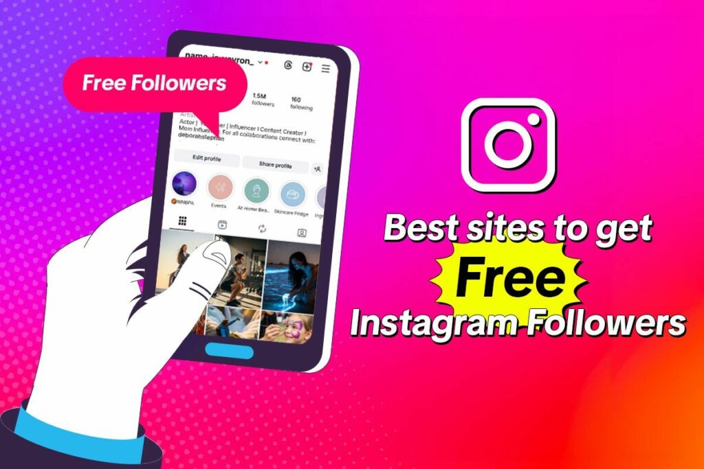 Increase followers on instagram free 100 real indian followers with engaging content