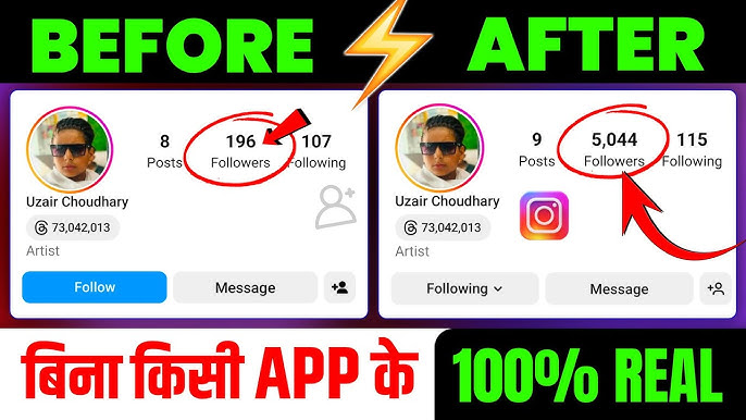 Producing Reels to increase instagram followers in hindi