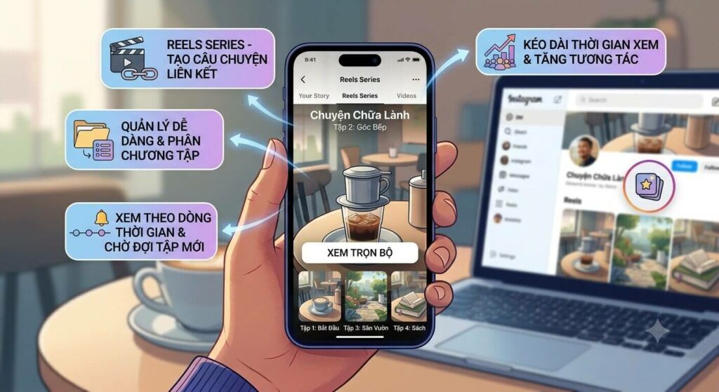 Làm chủ các cách tăng phạm vi tiếp cận trên Instagram bằng định dạng Reels