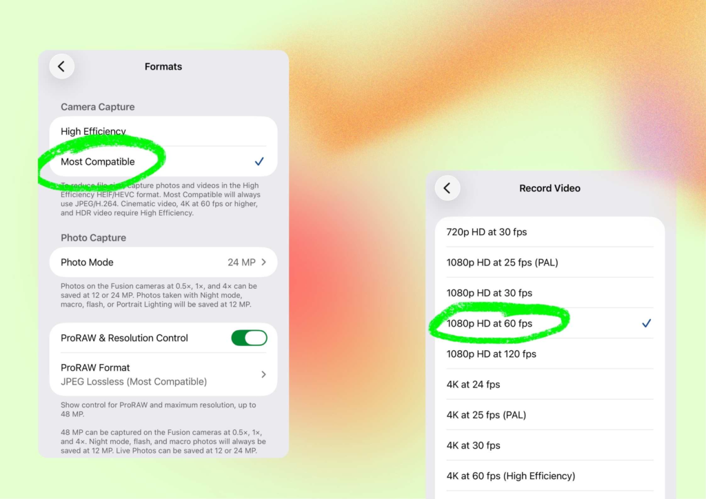 Optimizing Native Camera Settings to Drive an Instagram Followers Increase iOS Growth
