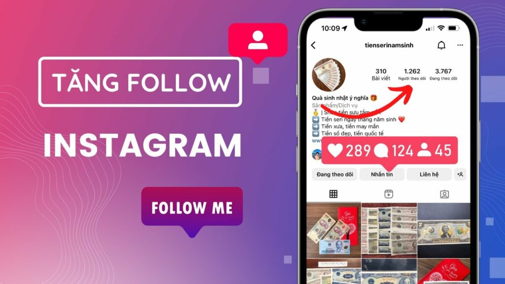 Quy trình 4 bước tăng lượt thích và người theo dõi Instagram miễn phí