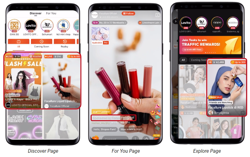 3 High-Value Placements for Shopee Banner Ads