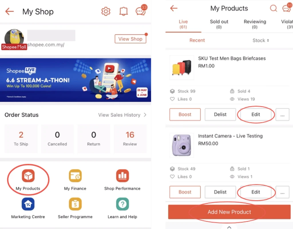 Categorization of Available Shopee Payment Method Options