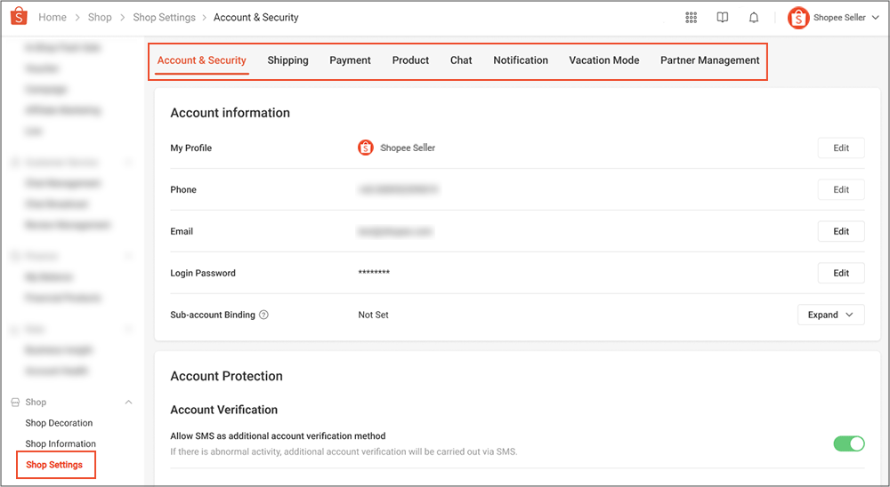 Configuring and Updating Default Payment Channels