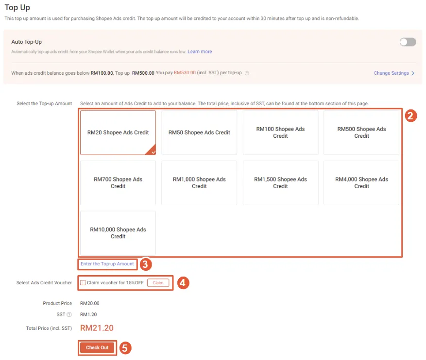 How Is Shopee Ads Cost Calculated and Deducted?