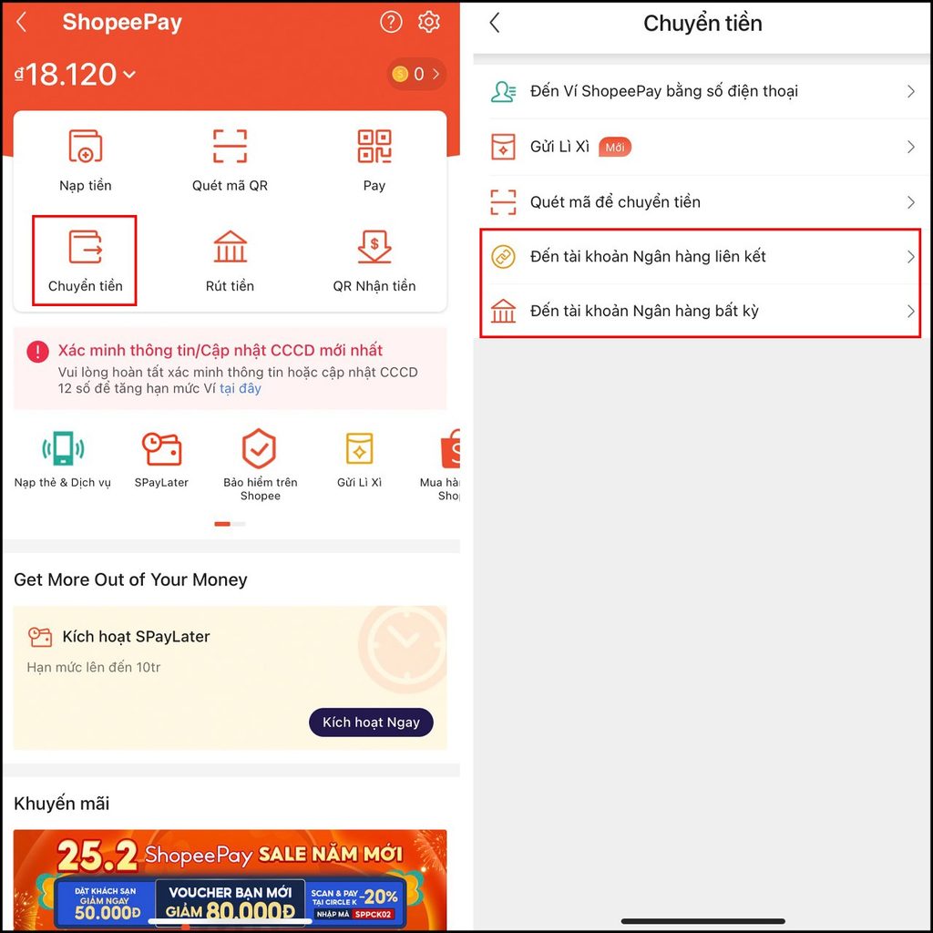 Nạp tiền ShopeePay khắc phục điểm nghẽn hủy giỏ hàng ở bước thanh toán cuối