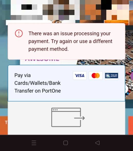 Why Does the System Report an Error When Selecting Shopee Installment Debit Card?